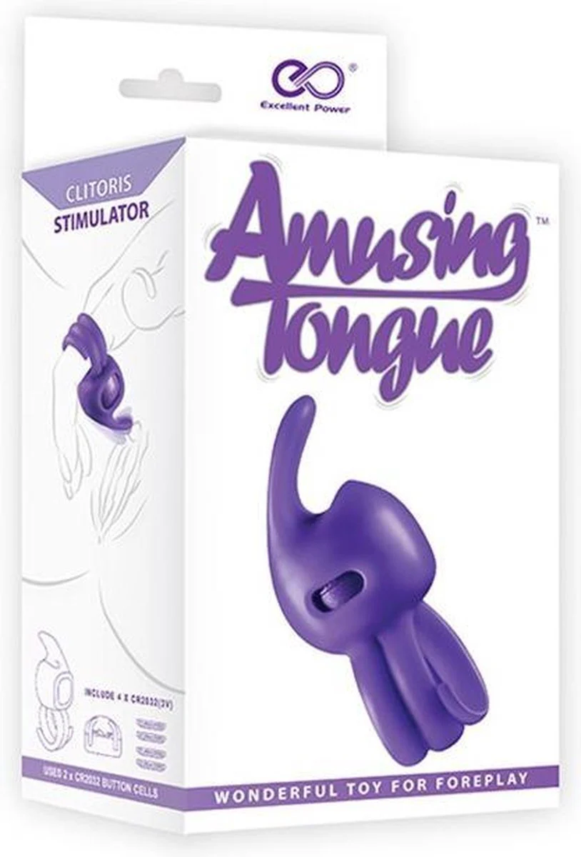 Amusing Tongue Purple Finger Vibe - Image 2