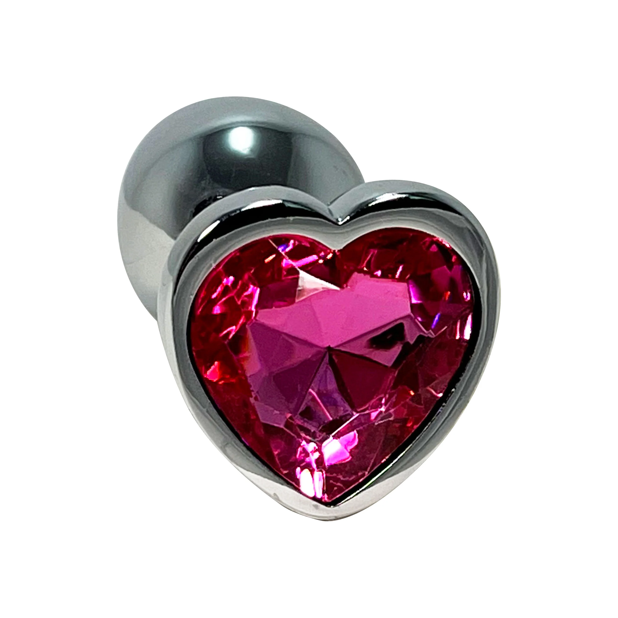 ANAL HEART PLUG SM PINK - Image 2