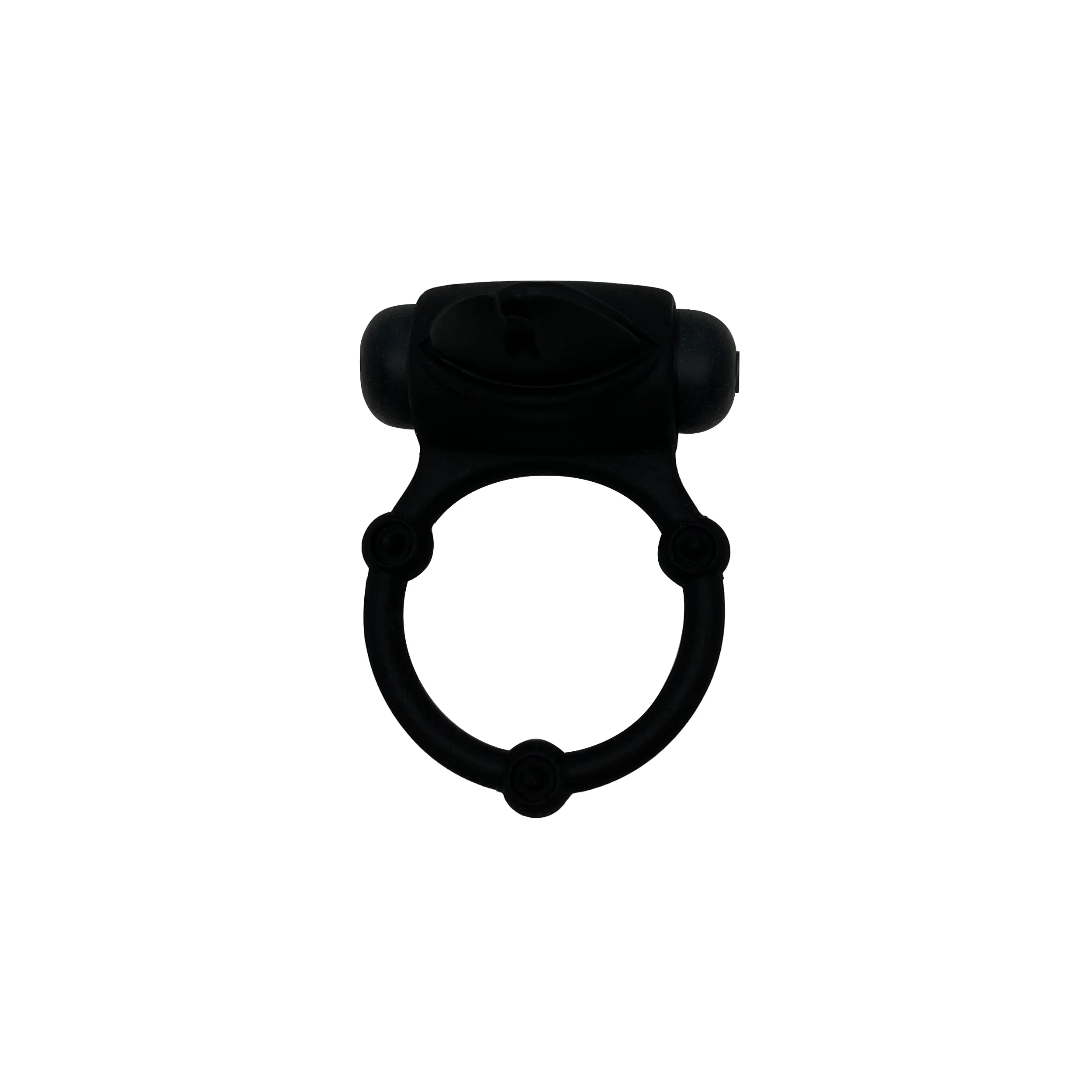 Anvil Buzz Vibrating Cock Ring in Black