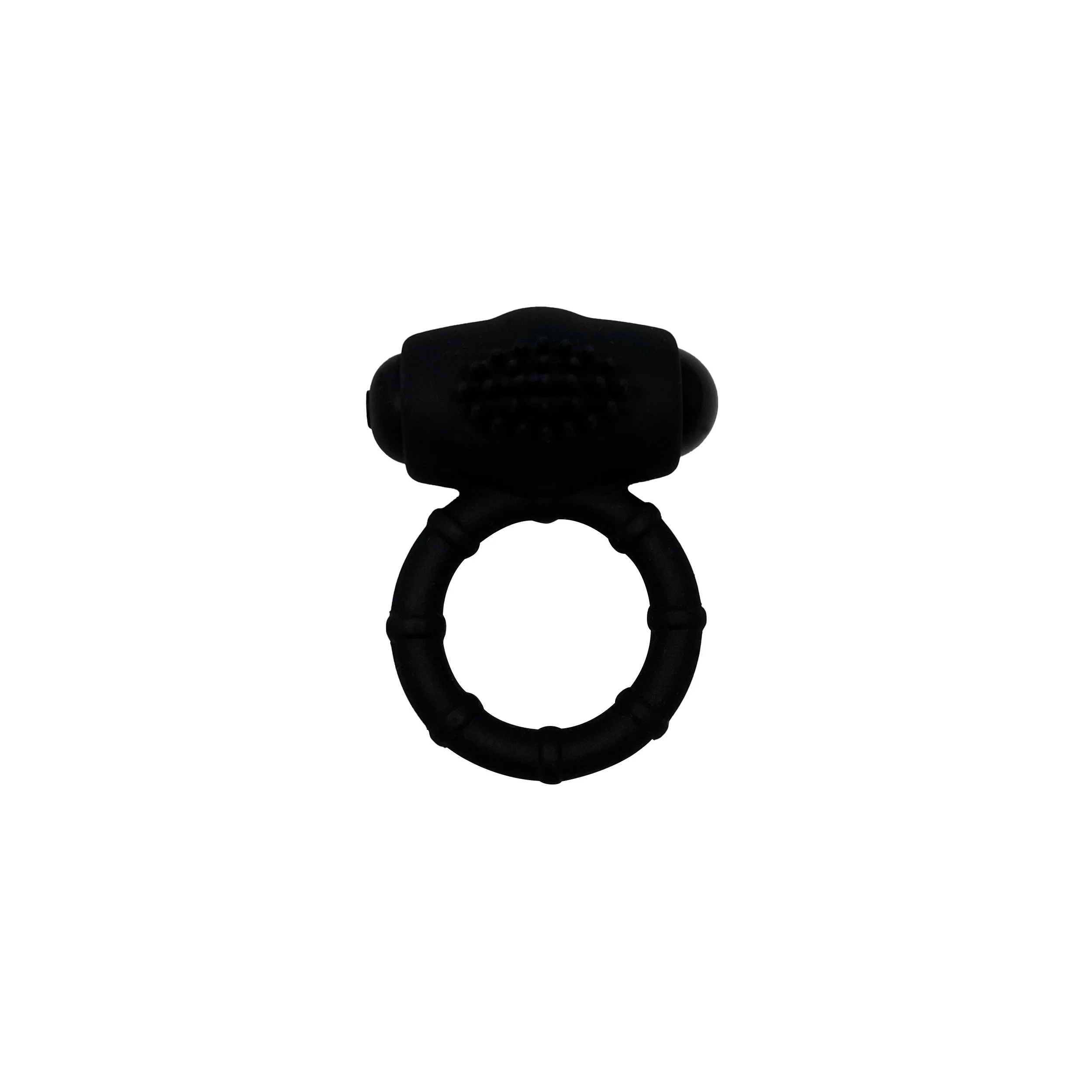 Anvil Tickler Vibrating Cock Ring in Black