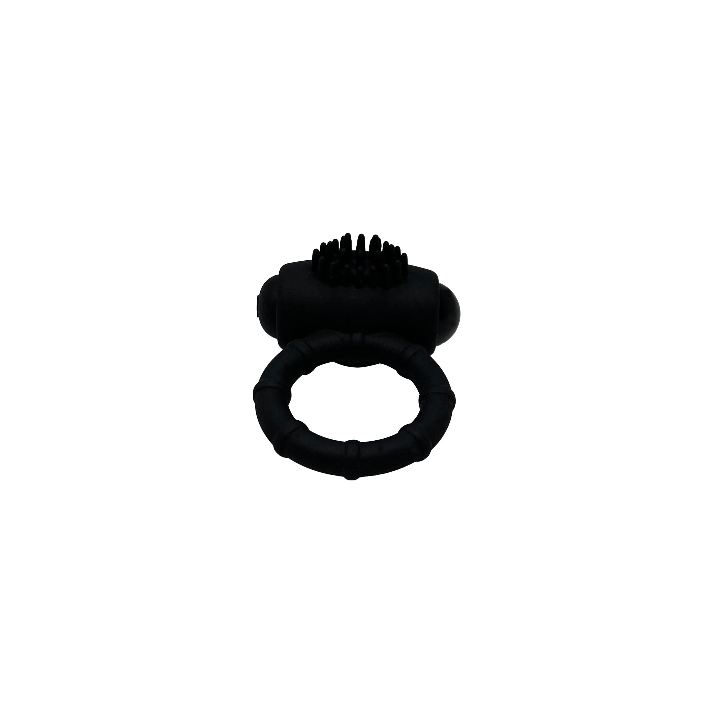 Anvil Tickler Vibrating Cock Ring in Black - Image 2