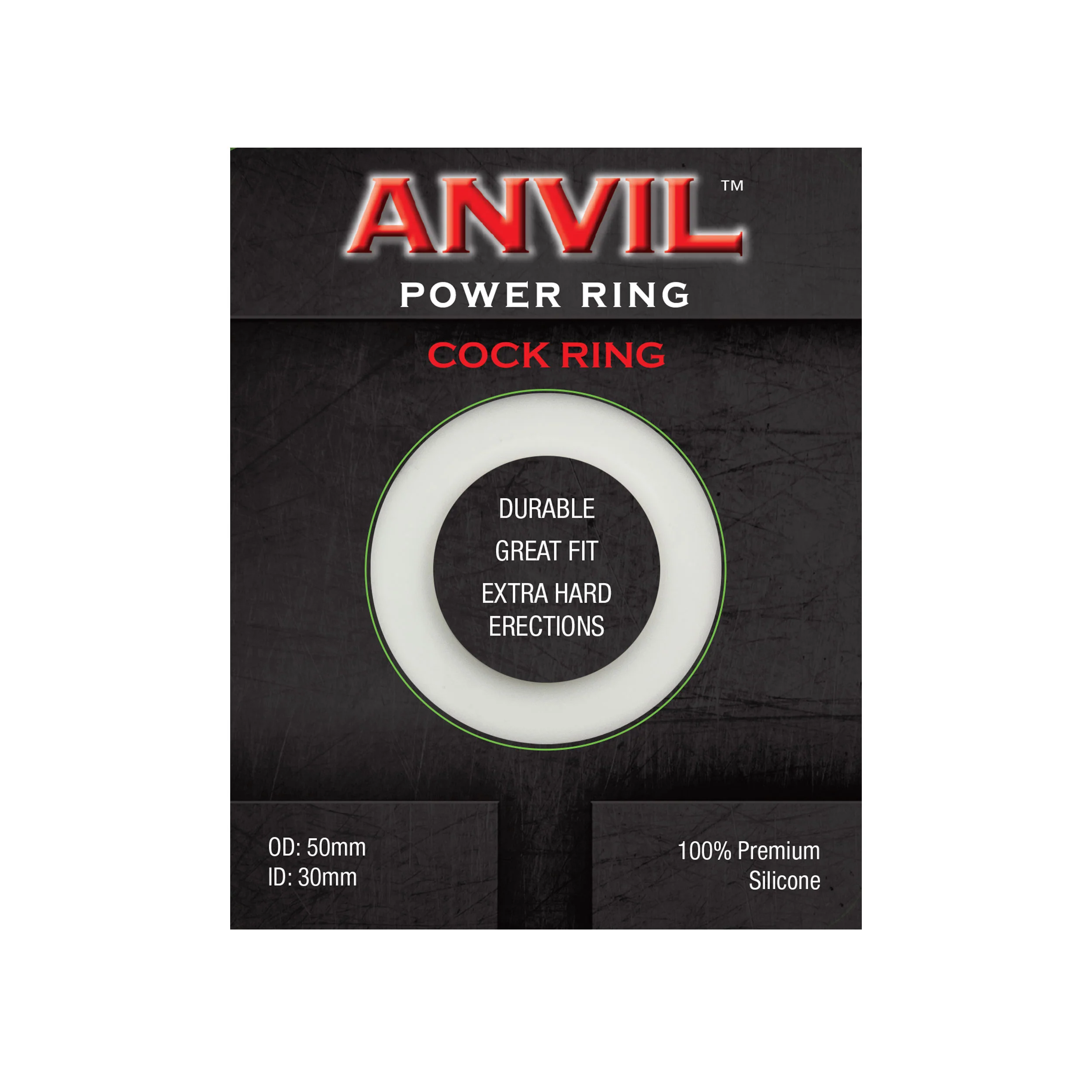 Anvil White Power Ring - Image 5
