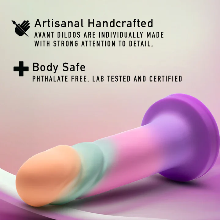 Avant Sunrise Gaze Handcrafted 7.5 Inch Dildo in Sherbert - Image 7