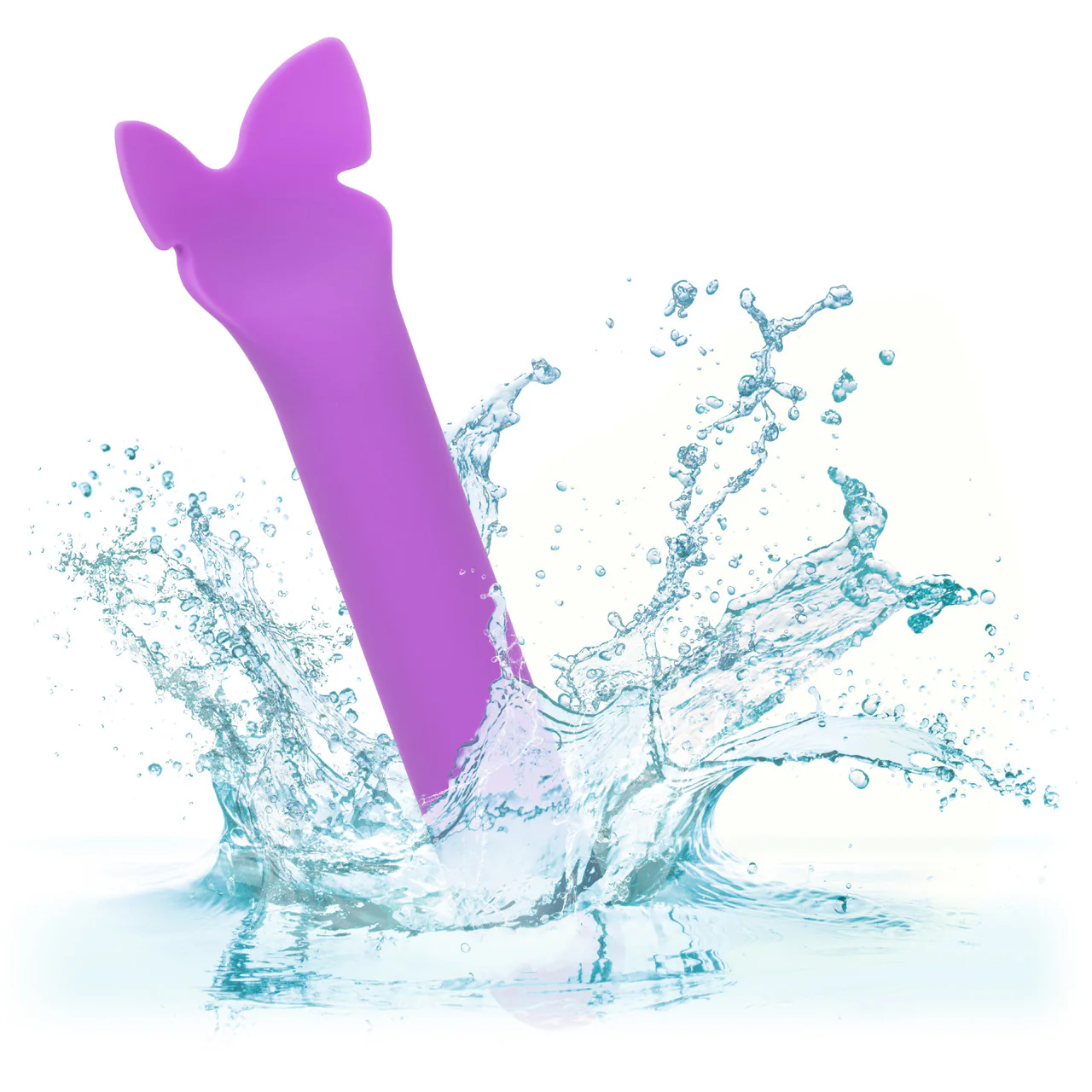 Bliss Liquid Silicone Flutter Vibrator in Purple - Image 4
