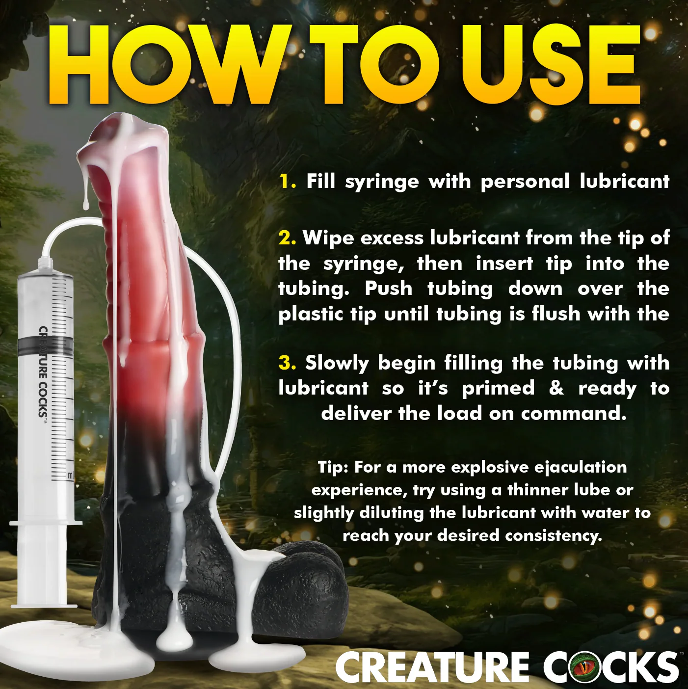 THE CENTAUR EXPLOSION SQUIRTING DILDO BY CREATURE COCKS - Image 9