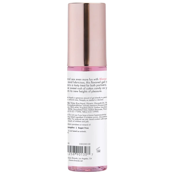 CG Blow Me Oral Sex Gel Sugar Rush - 2 oz - Image 3