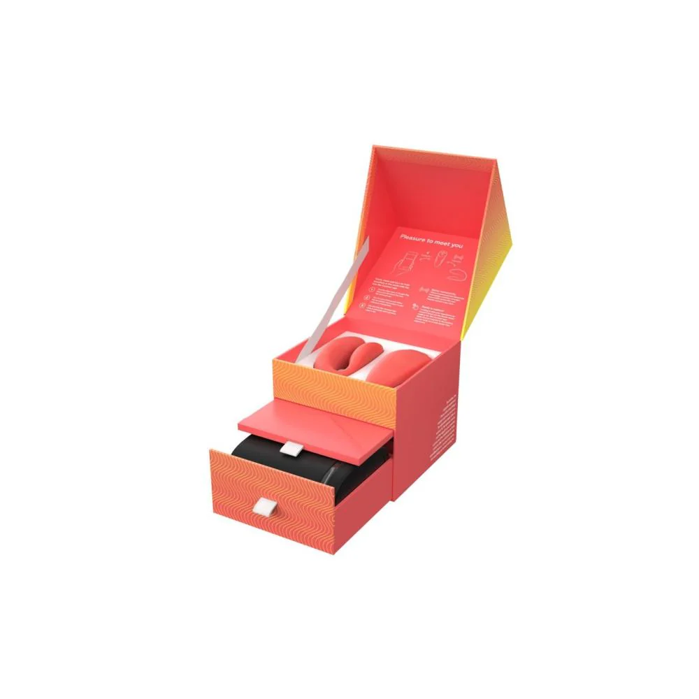 Chorus by We-Vibe Couples Vibrator in Crave Coral - Image 8