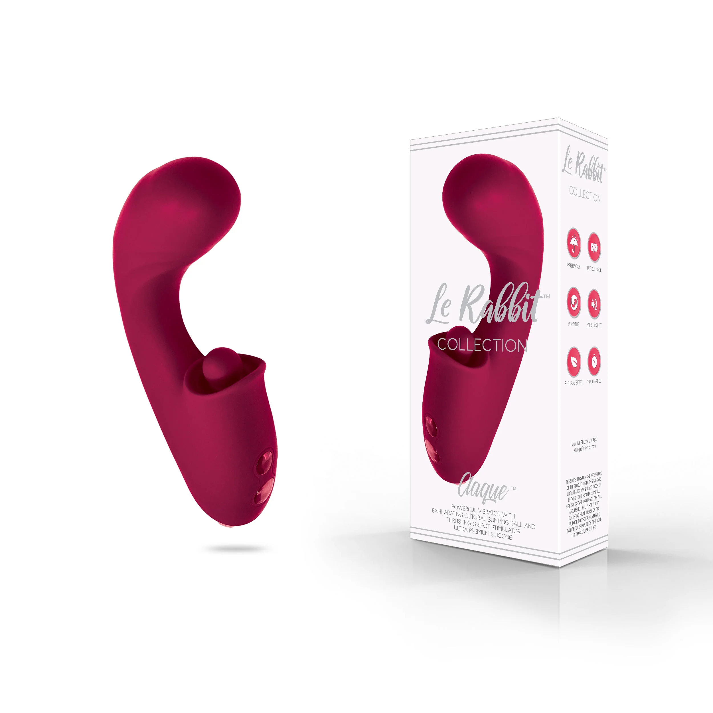 Claque Bumping Clitoral Ball and Thrusting G-Spot Vibrator - Image 3