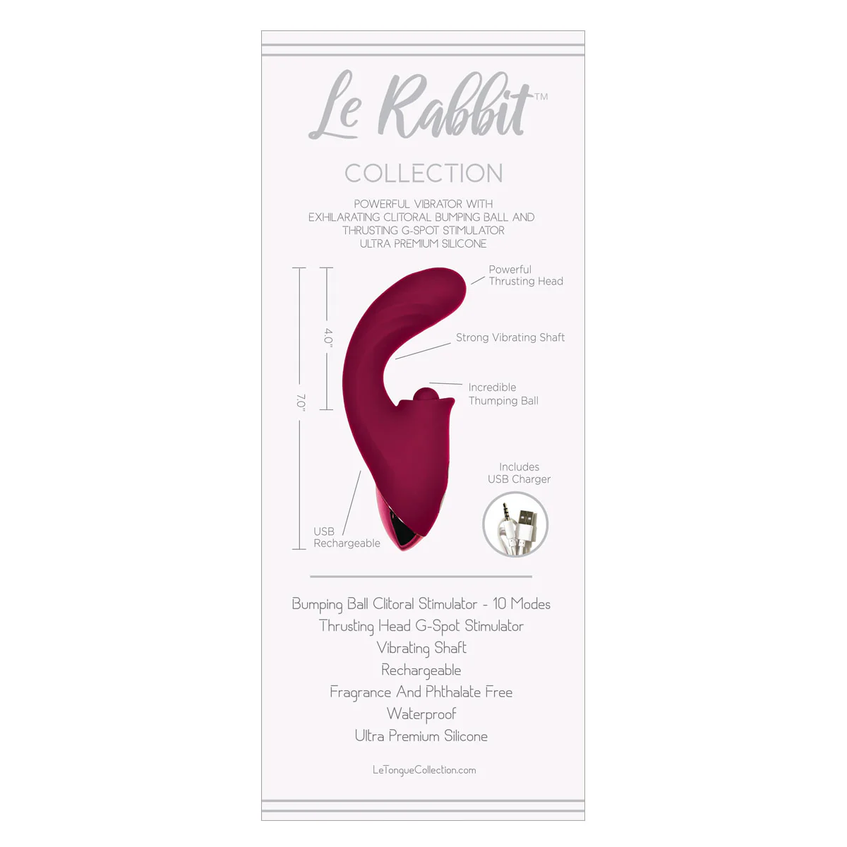 Claque Bumping Clitoral Ball and Thrusting G-Spot Vibrator - Image 4