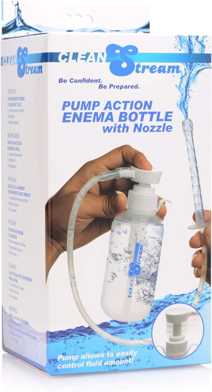 CleanStream Pump Action Enema Bottle with Nozzle - Image 6