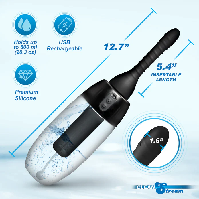 CleanStream XL Spinning Automatic Enema Bulb - Image 3