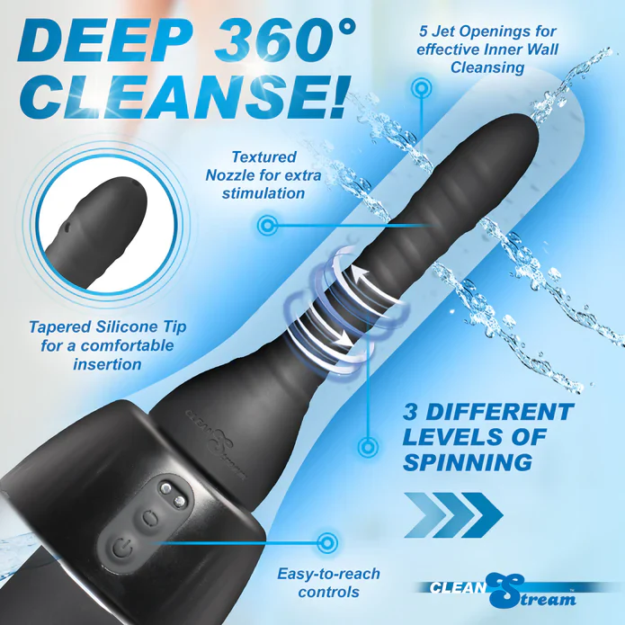 CleanStream XL Spinning Automatic Enema Bulb - Image 5