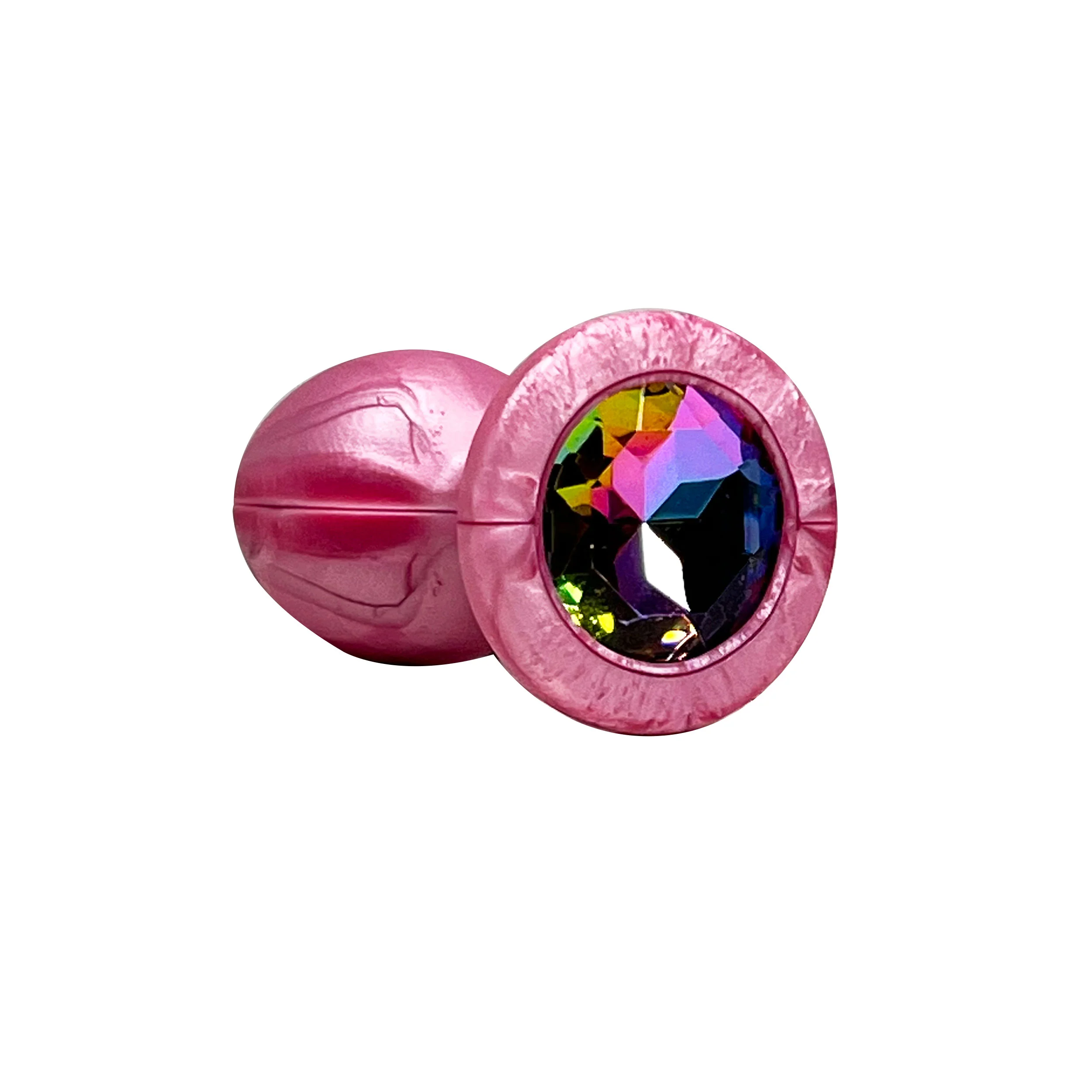 Colorfuls Shades of Silk Pink Jewel Plug - Image 2