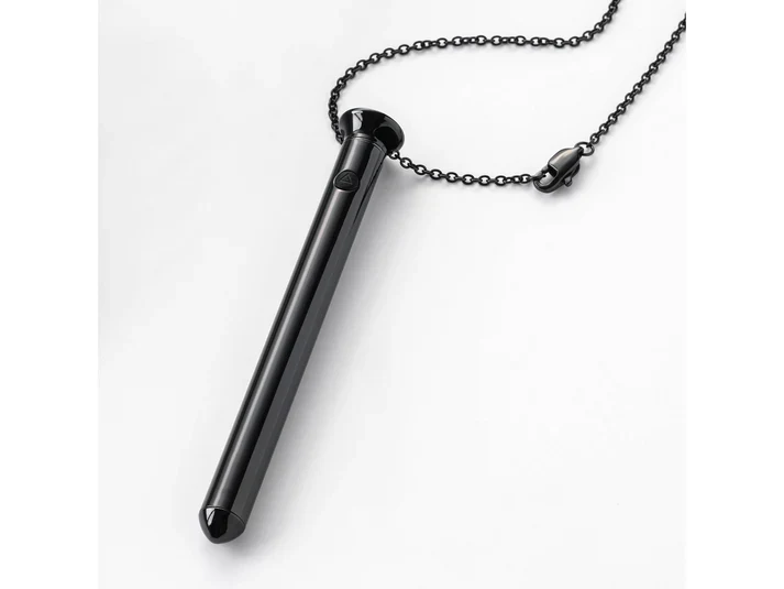Crave Vesper 2 Necklace Vibrator in Black - Image 2