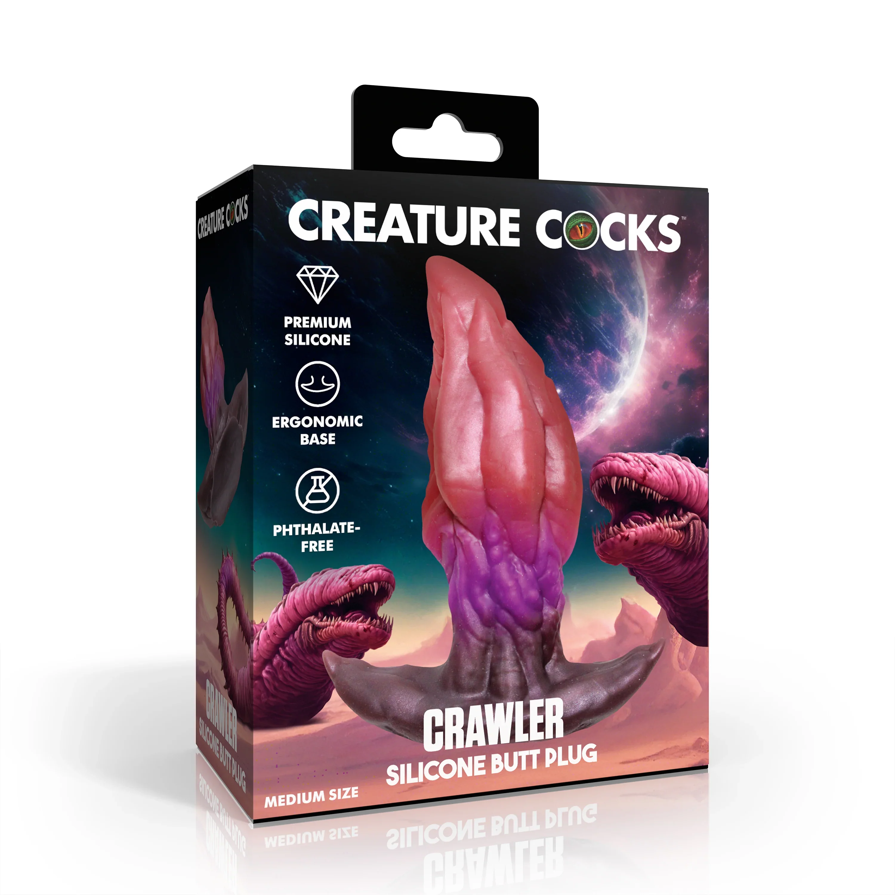 Crawler Alien Silicone Butt Plug by Creature Cocks - Image 2