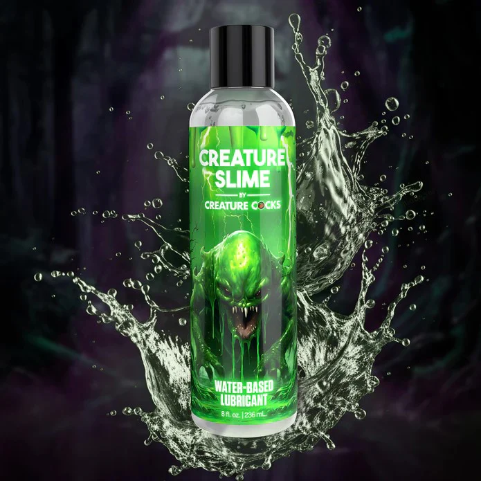 Creature Slime 8oz Clear Water-Based Lubricant - Image 2