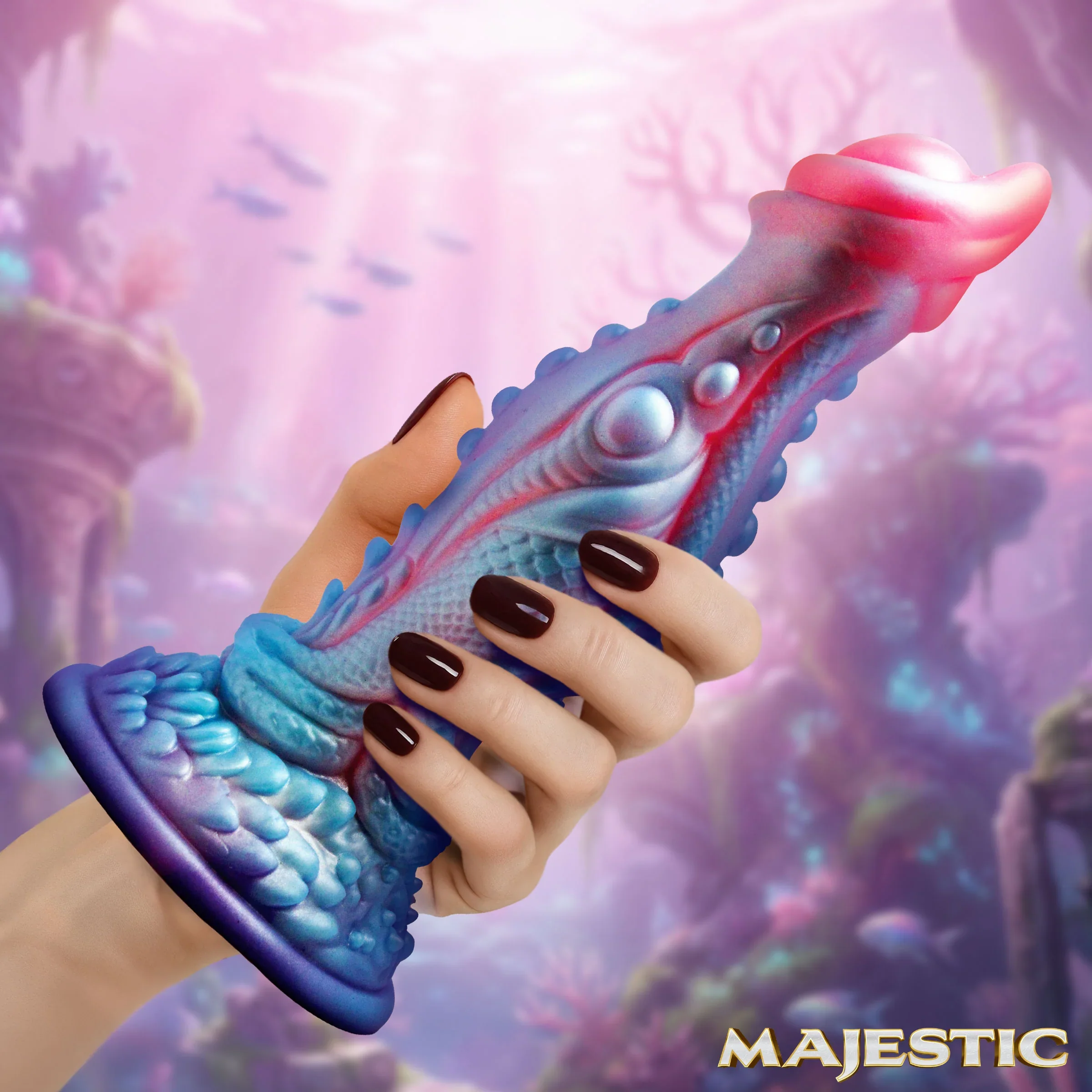 Delphine the Mermaid Silicone Fantasy Dildo by Creature Cocks - Image 2