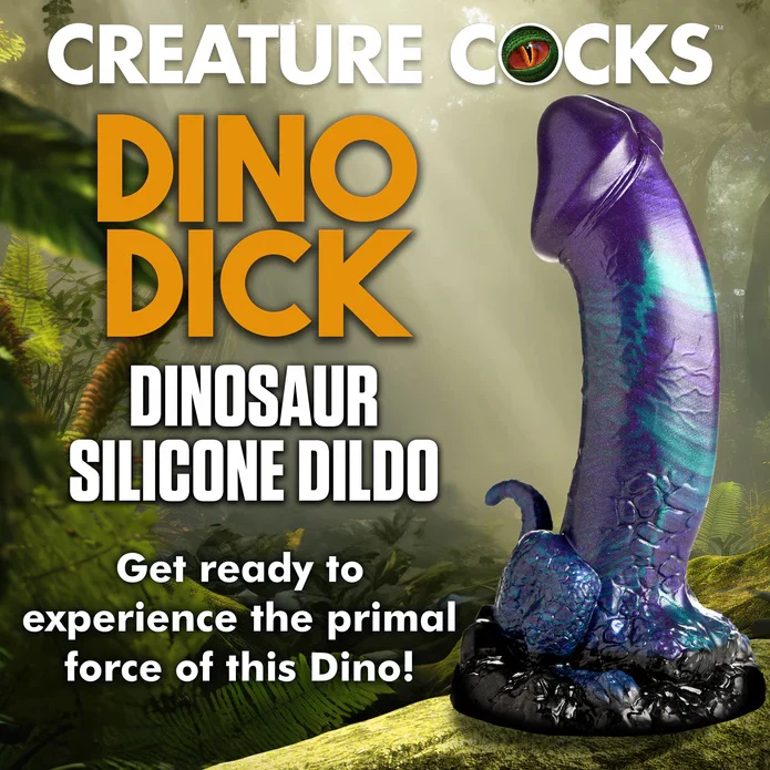 DINO DICK DINOSAUR SILICONE DILDO - Image 3