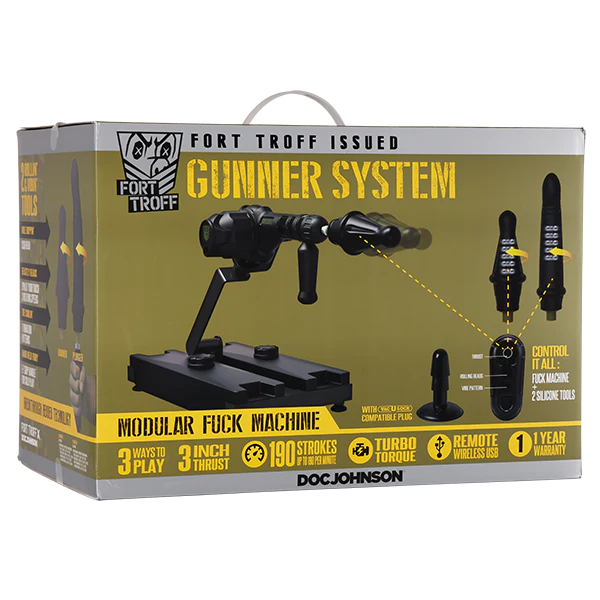 Doc Johnson Fort Troff Gunner System Remote Control Fuck Machine - Image 16