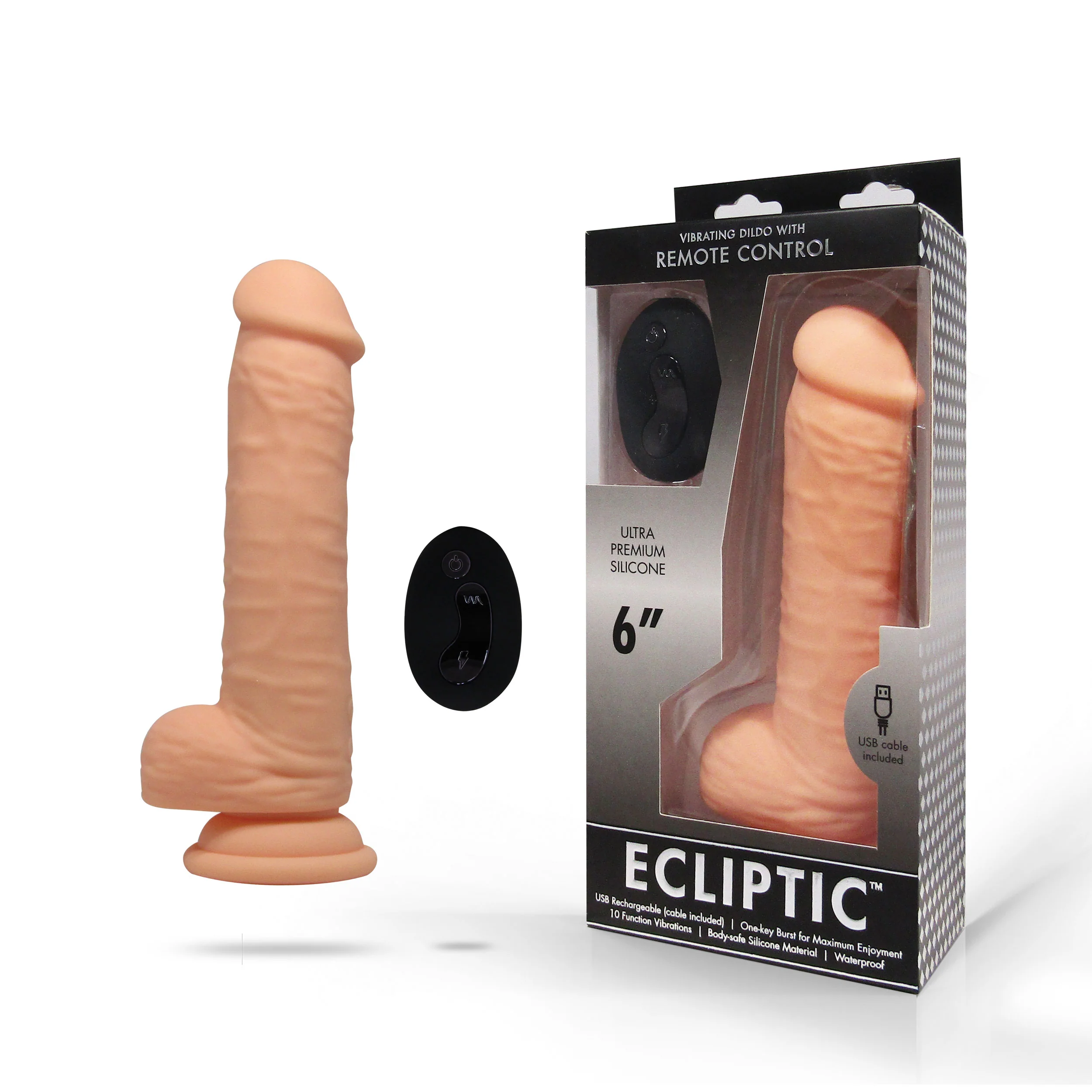 Ecliptic SZ2 Remote Dildo - Flesh - Image 3