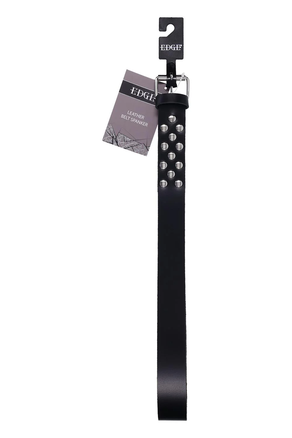 Edge Looped Leather Belt Spanker by Sportsheets - Image 5