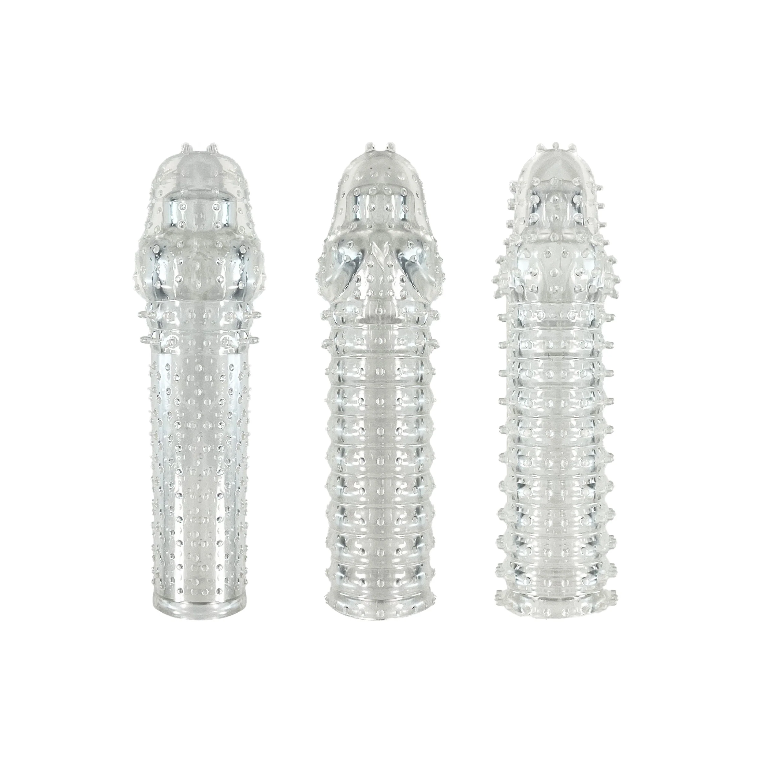 Extension Collection Penis Extension Set - Clear - Image 3