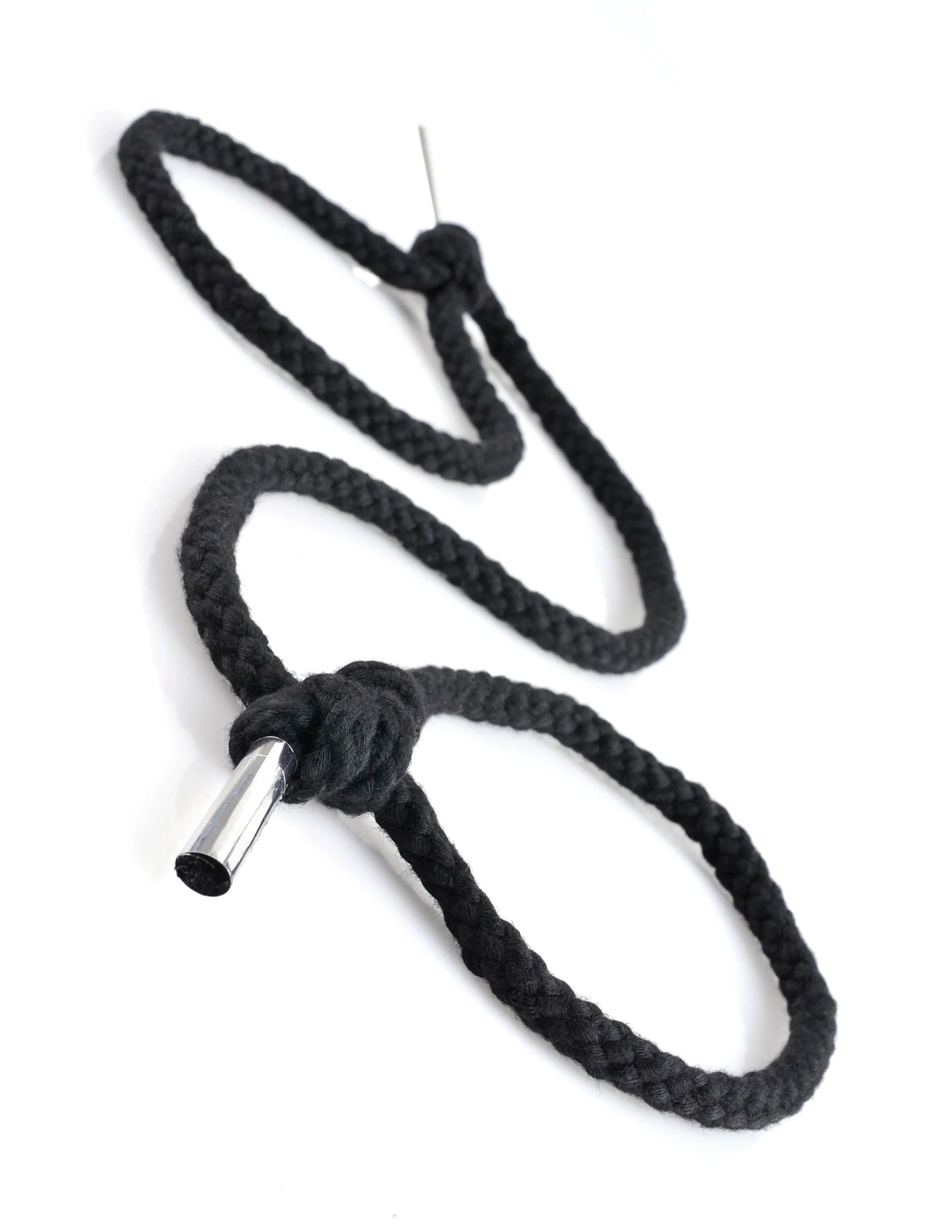 Fetish Fantasy Silk Rope Bondage Set - Black - Image 4