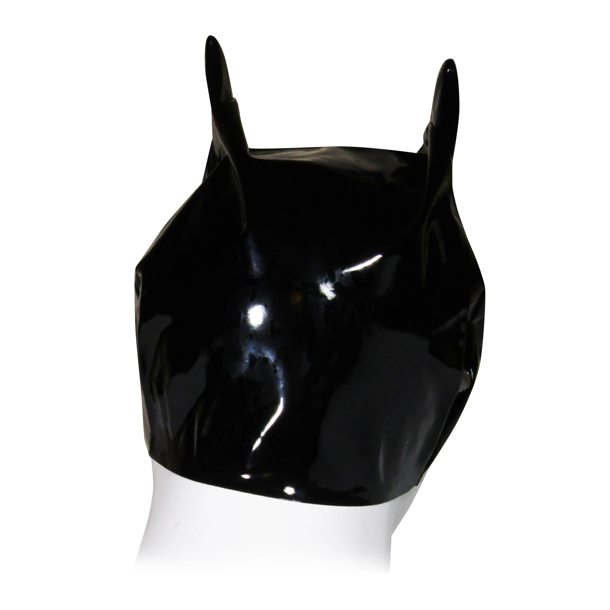 Fetish Pleasure Play Black Cat Hood - Image 2