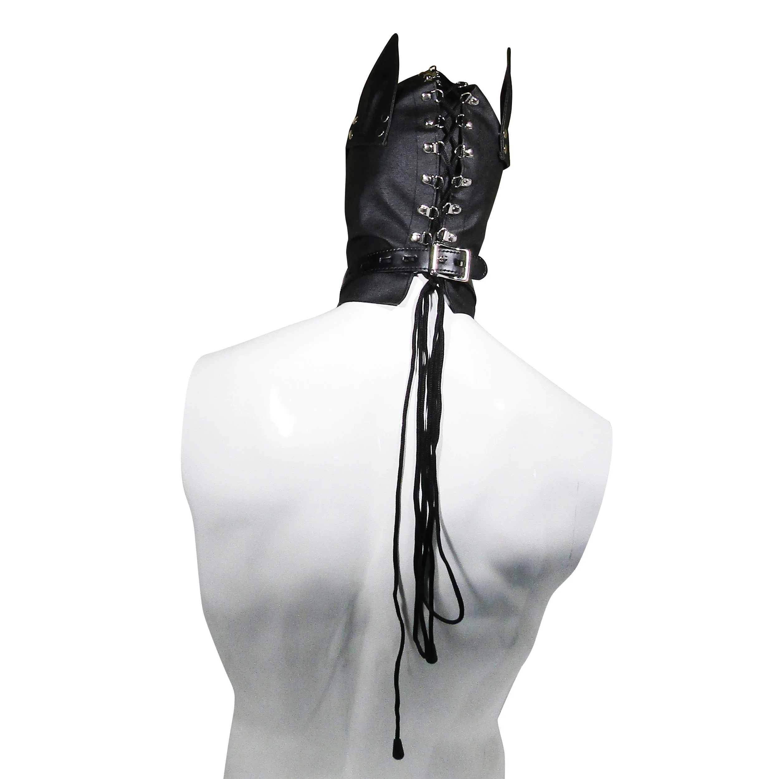 Fetish Pleasure Play Black Dog Hood - Image 2