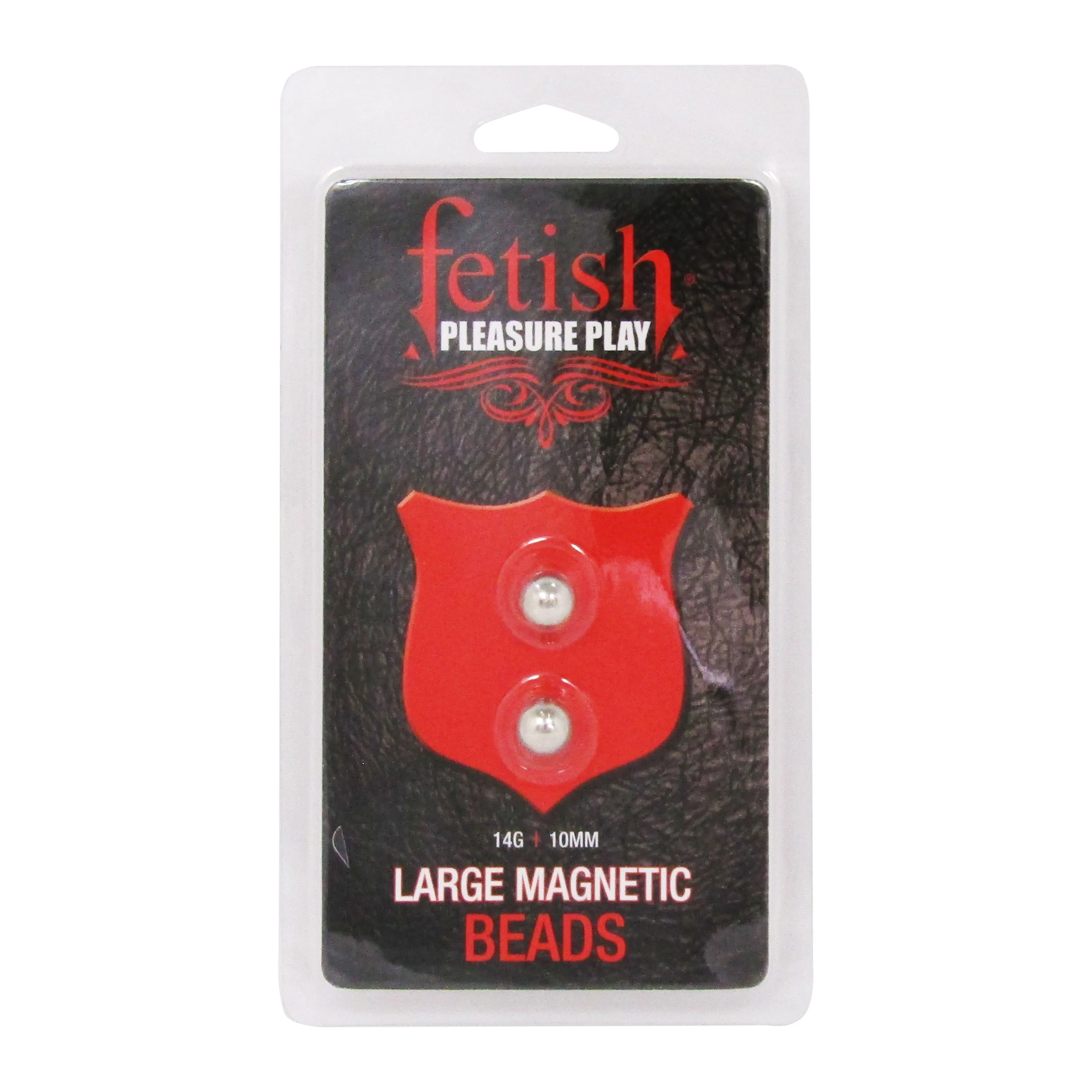Fetish Pleasure Play XL Magnetic Nipple Beads - Image 2