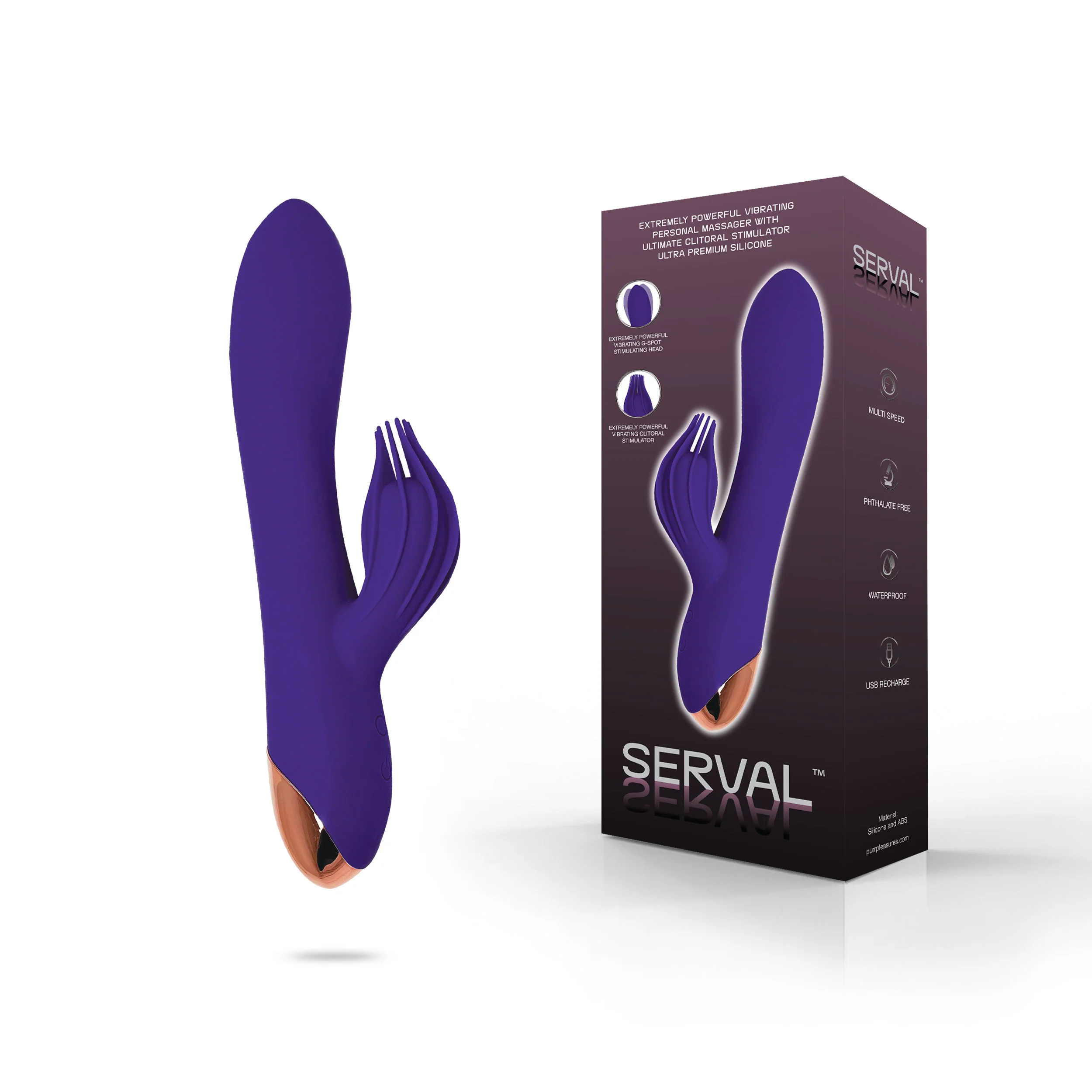 The Serval Rabbit Clitoral Stimulating Vibrator - Image 5
