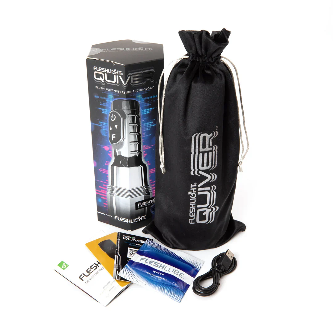 Fleshlight Quiver - Rechargeable Vibrating Stroker - Image 11