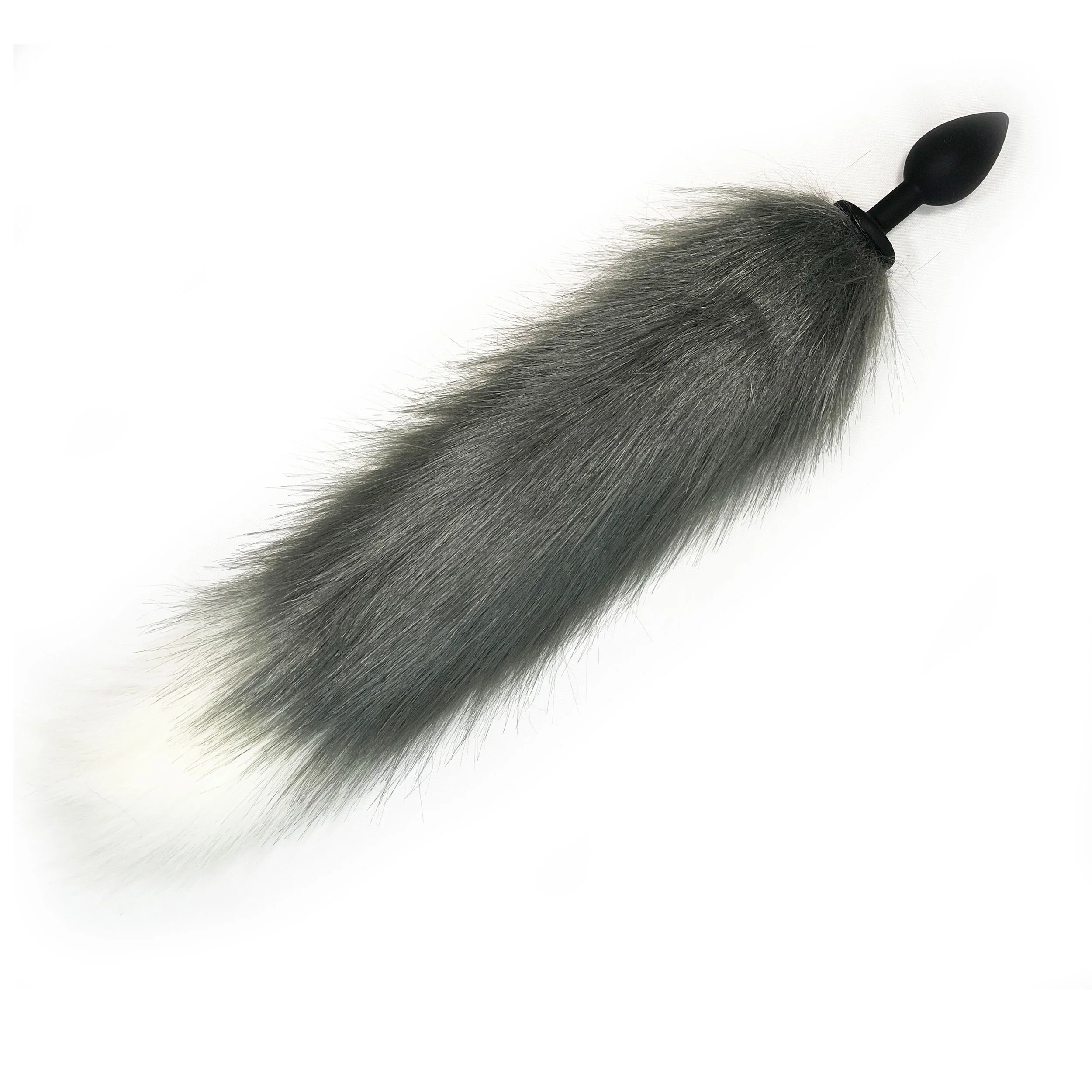 FPP FOX TAIL GREY TPR PLUG - Image 2