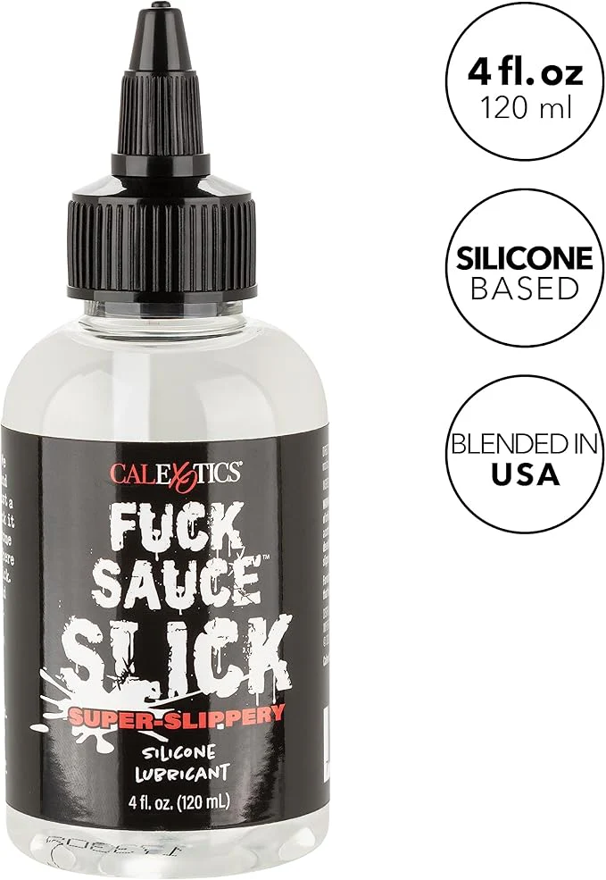 Fuck Sauce Slick Silicone Lube 4oz - Image 3