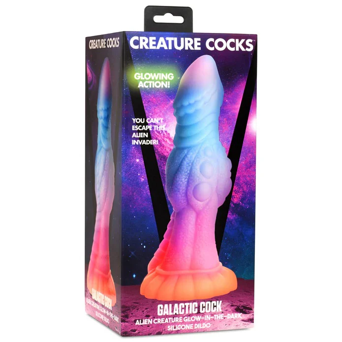 GALACTIC COCK ALIEN CREATURE GLOW-IN-THE-DARK DILDO - Image 2