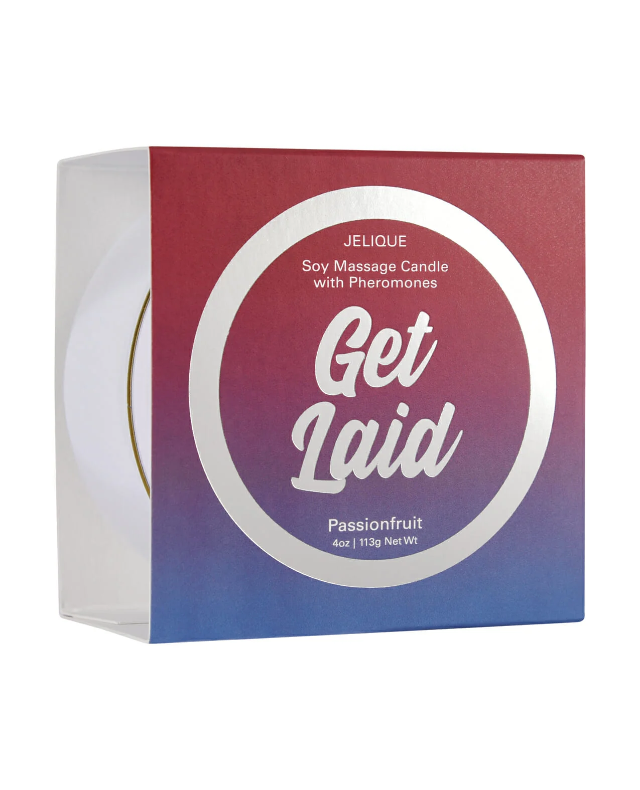 Jelique Get Laid Passion Fruit Massage Candle – 4 oz - Image 4