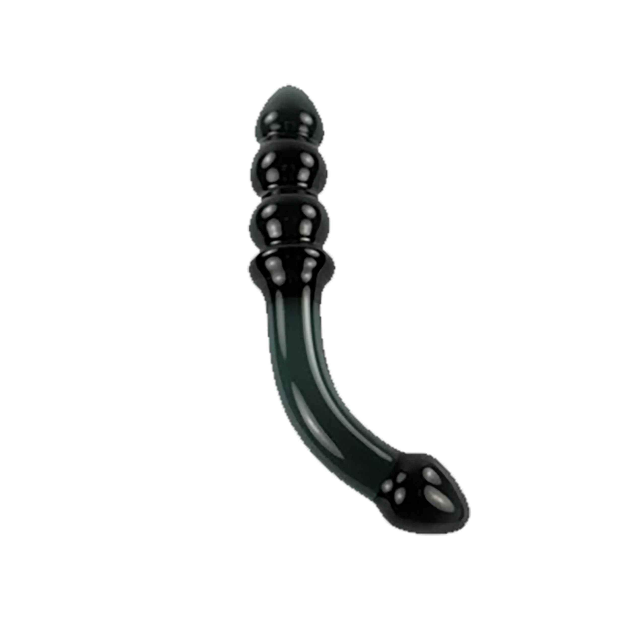 Glass Erotic Play Double Ended Blue Probe