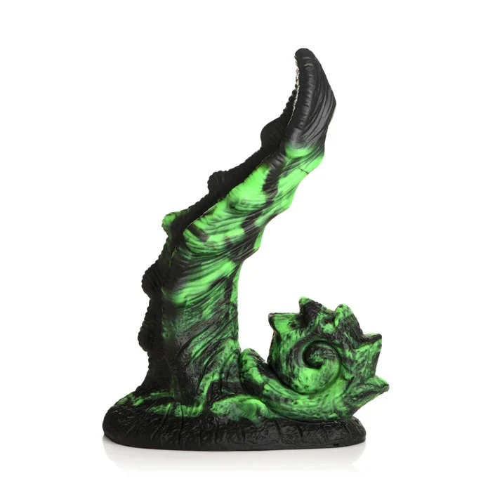 Glowzilla Glow-In-The-Dark Silicone Dildo - Image 5