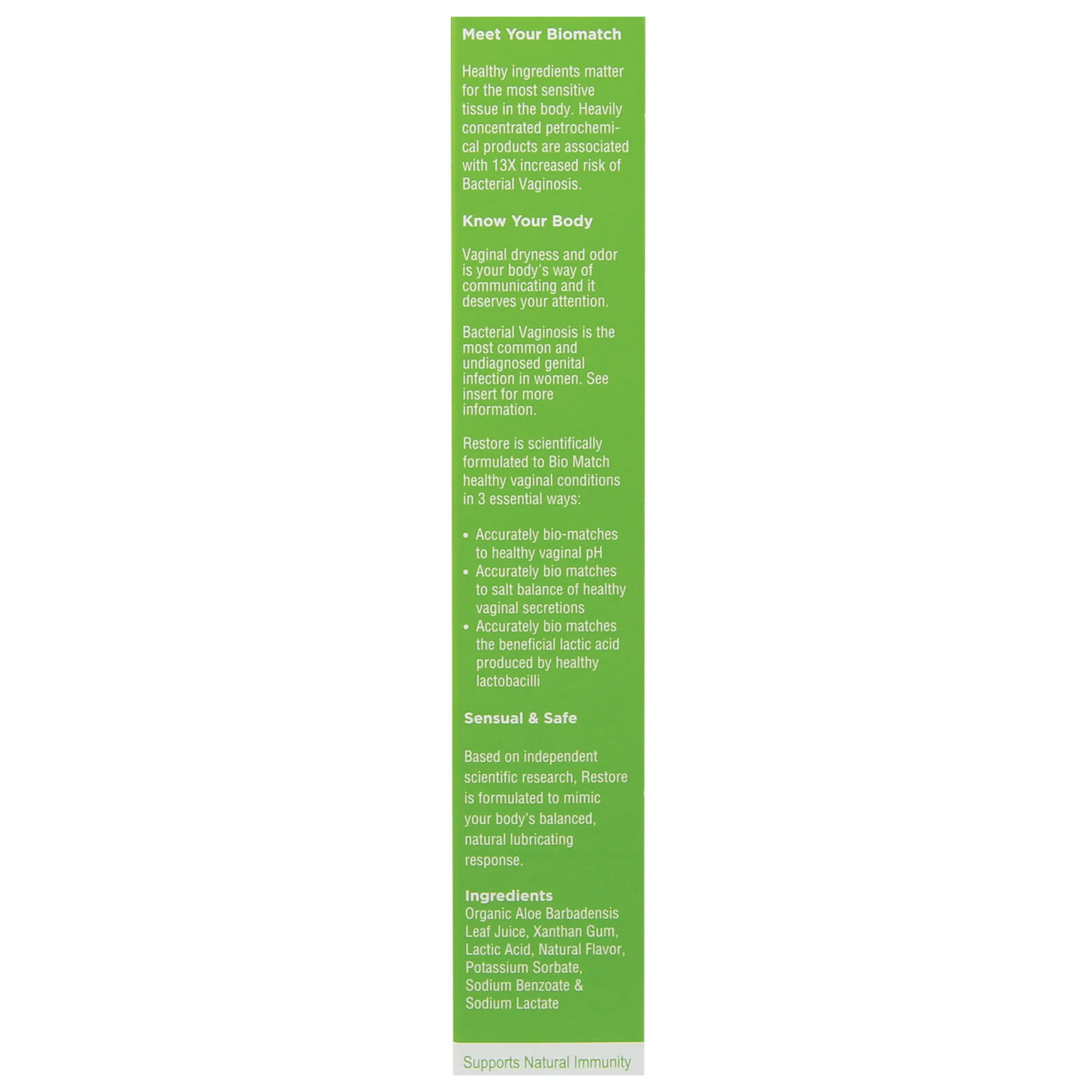 Good Clean Love Restore Moisturizing Lubricant – 2 oz - Image 2