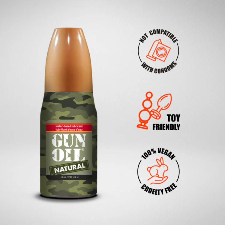 Gun Oil Natural Water-Based Lube 4oz - Image 4
