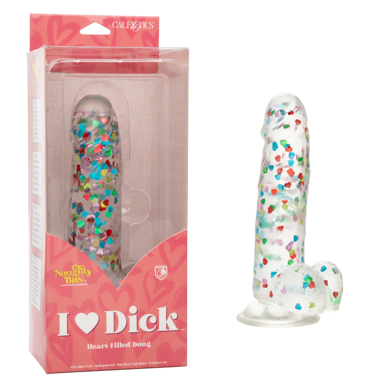 I Love Dick Confetti Hearts Dong - Image 3