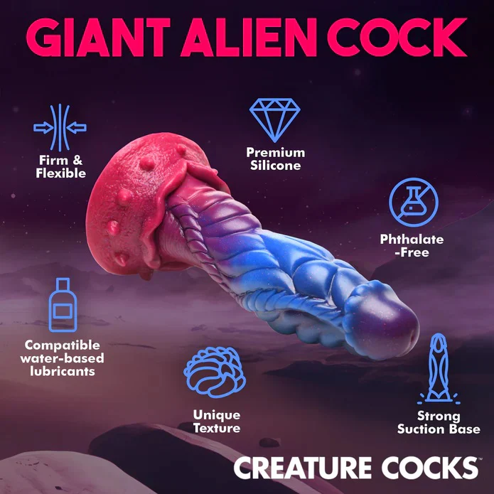 INTRUDER ALIEN SILICON DILDO - Image 6