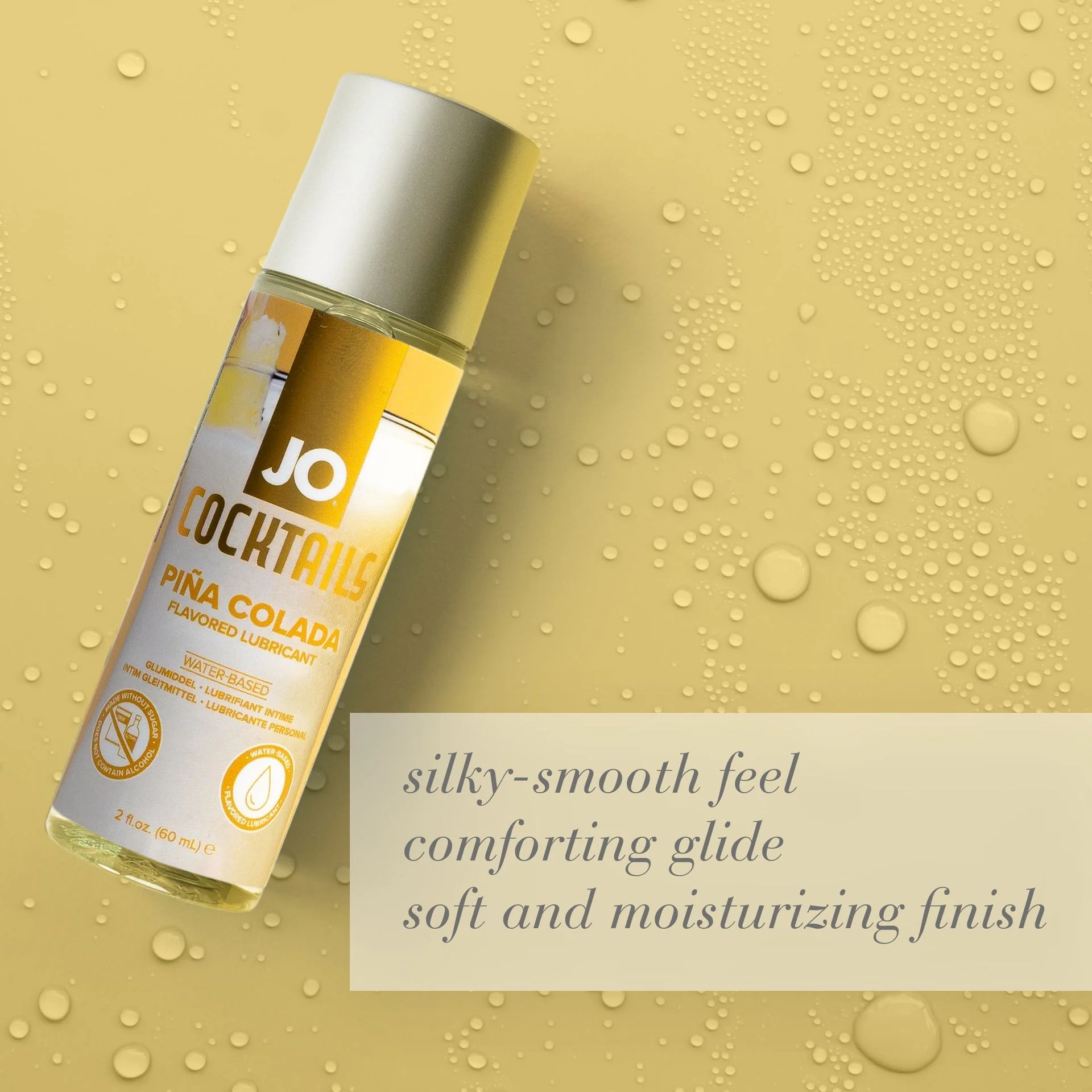 JO Piña Colada Flavored Lubricant - 2 oz - Image 3
