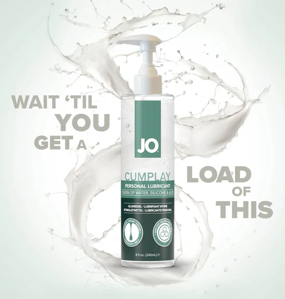 JO Cumplay Hybrid Lube 8oz - Image 2