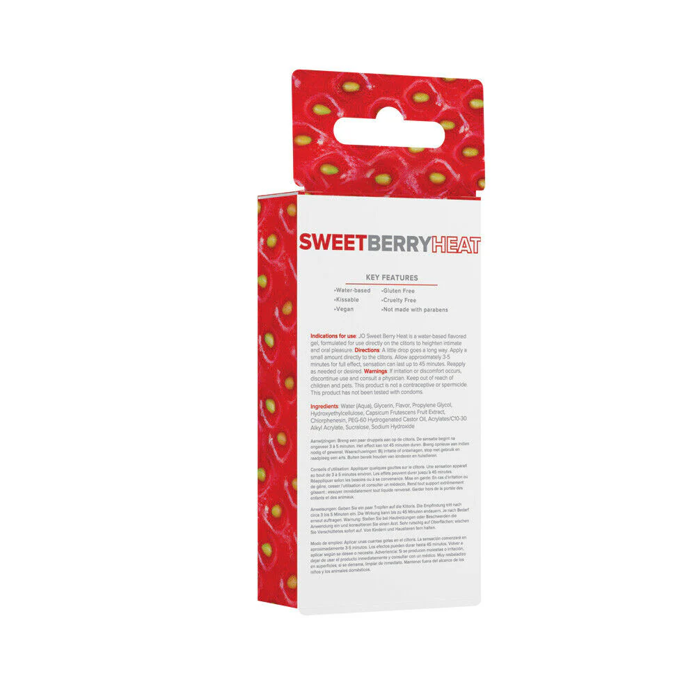JO Sweet Berry Arousal Gel - .34 oz - Image 2
