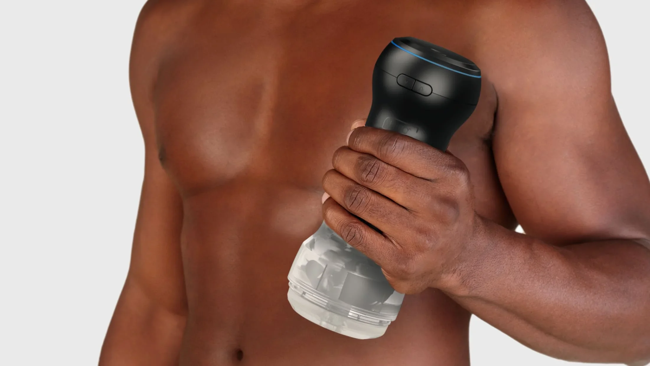 Kiiroo PowerBlow & Feel Pocket Stroker Crystal Combo Set - Image 8