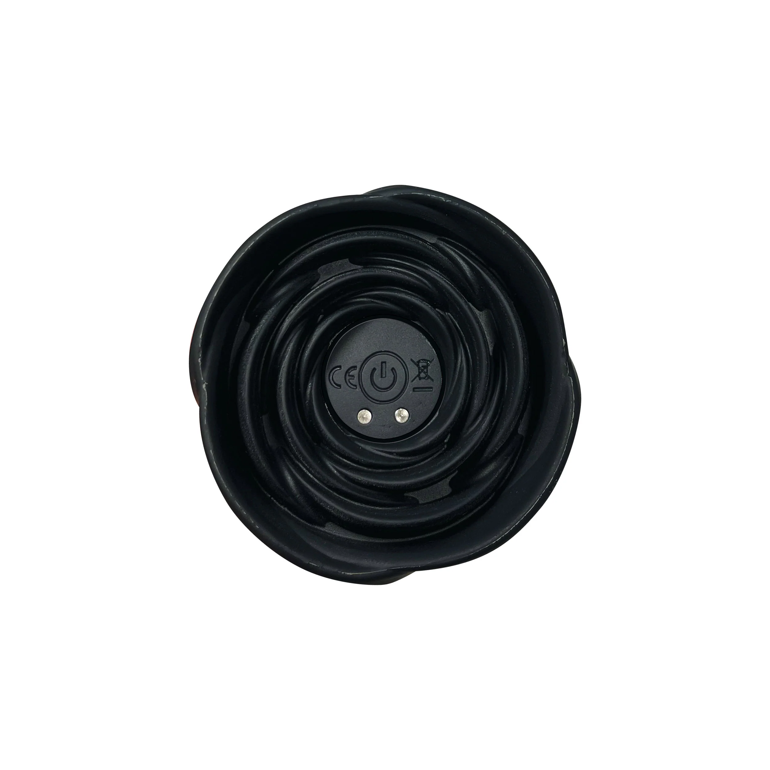 THE LE ROSE COLLECTION BOUCHON ROSE VIBRATING MASSAGER WITH REMOTE - BLACK - Image 3