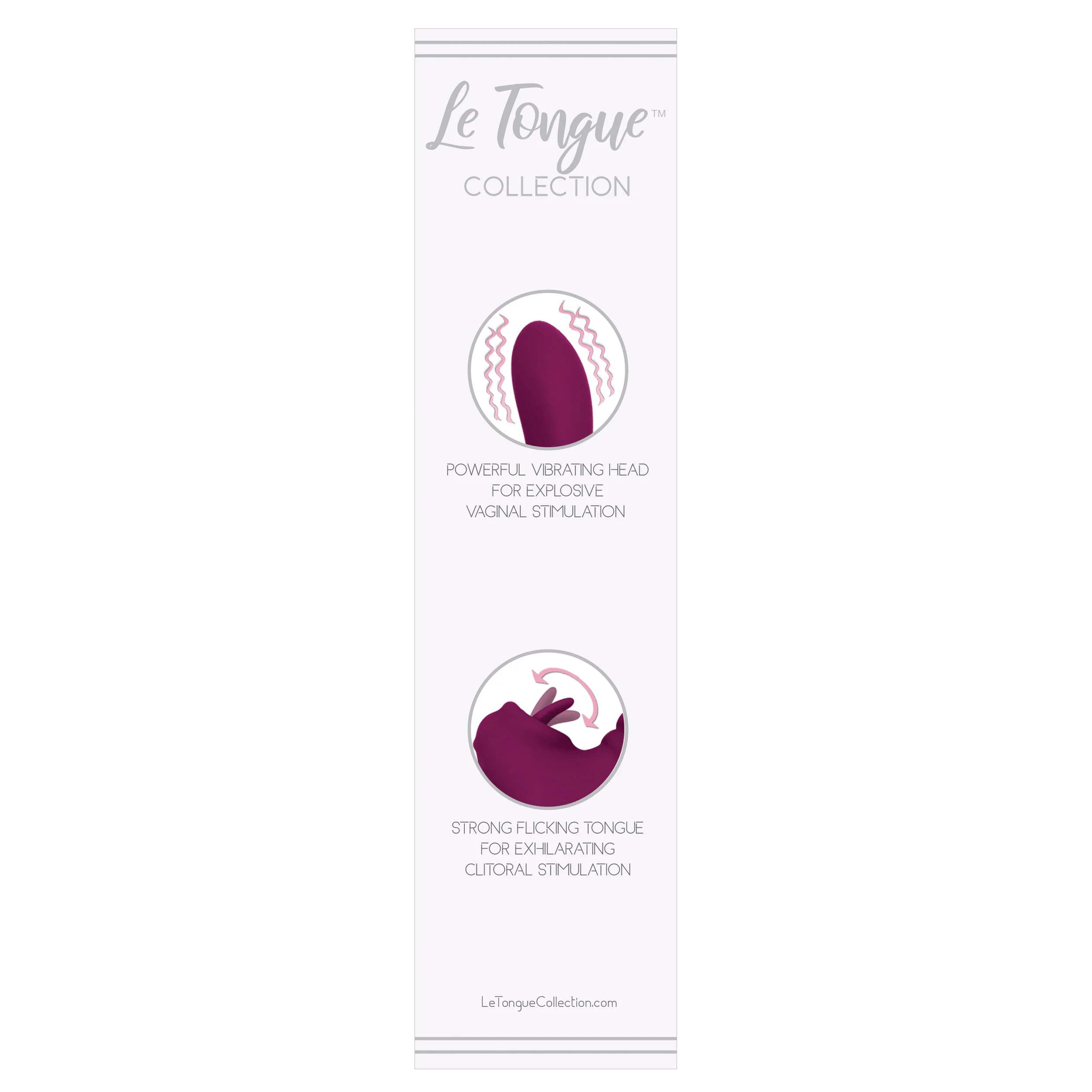 Le Tongue Flicker Clitoral & G-Spot Vibrator - Image 2