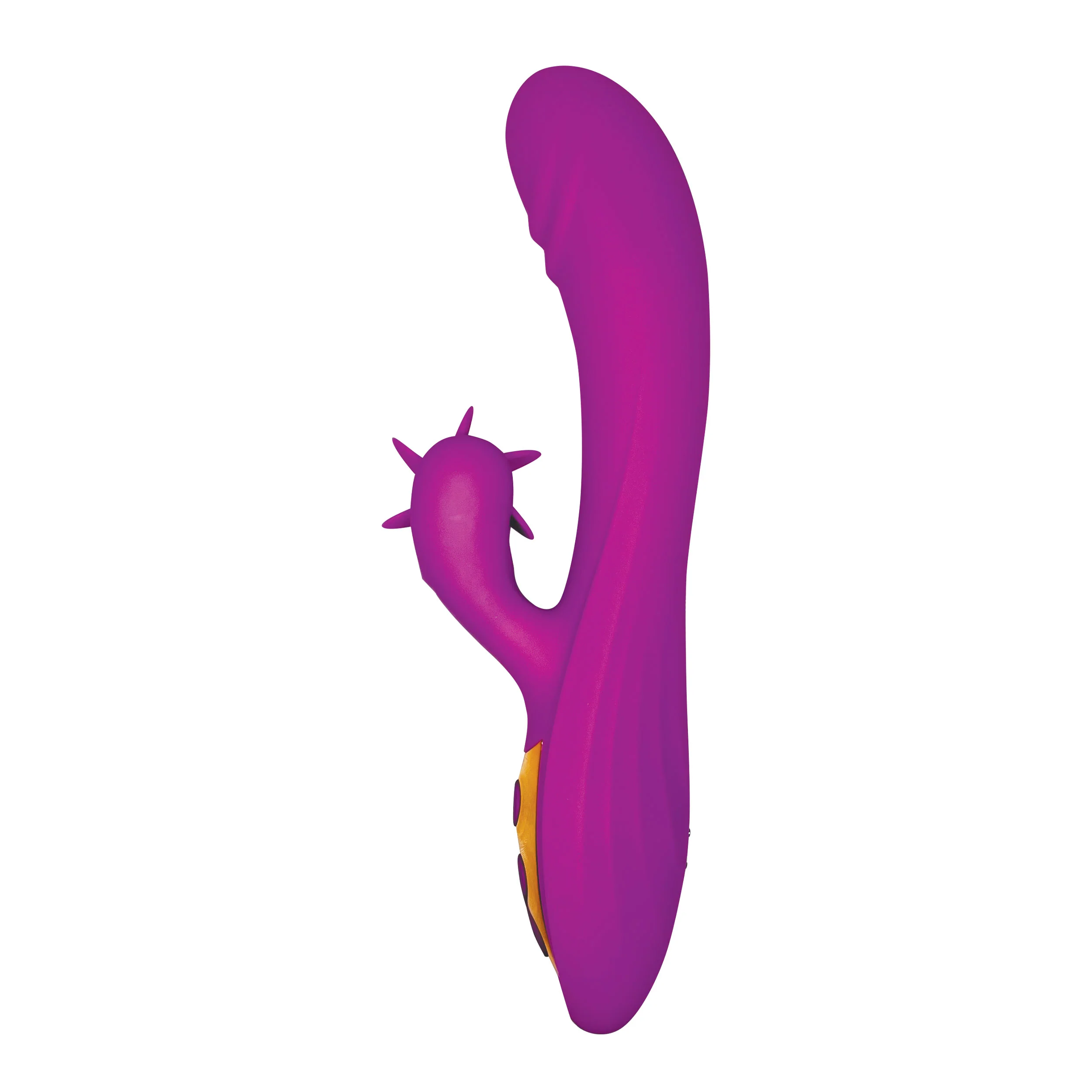 THE LE TWIRL DUAL ACTION VIBRATOR - PURPLE - Image 3