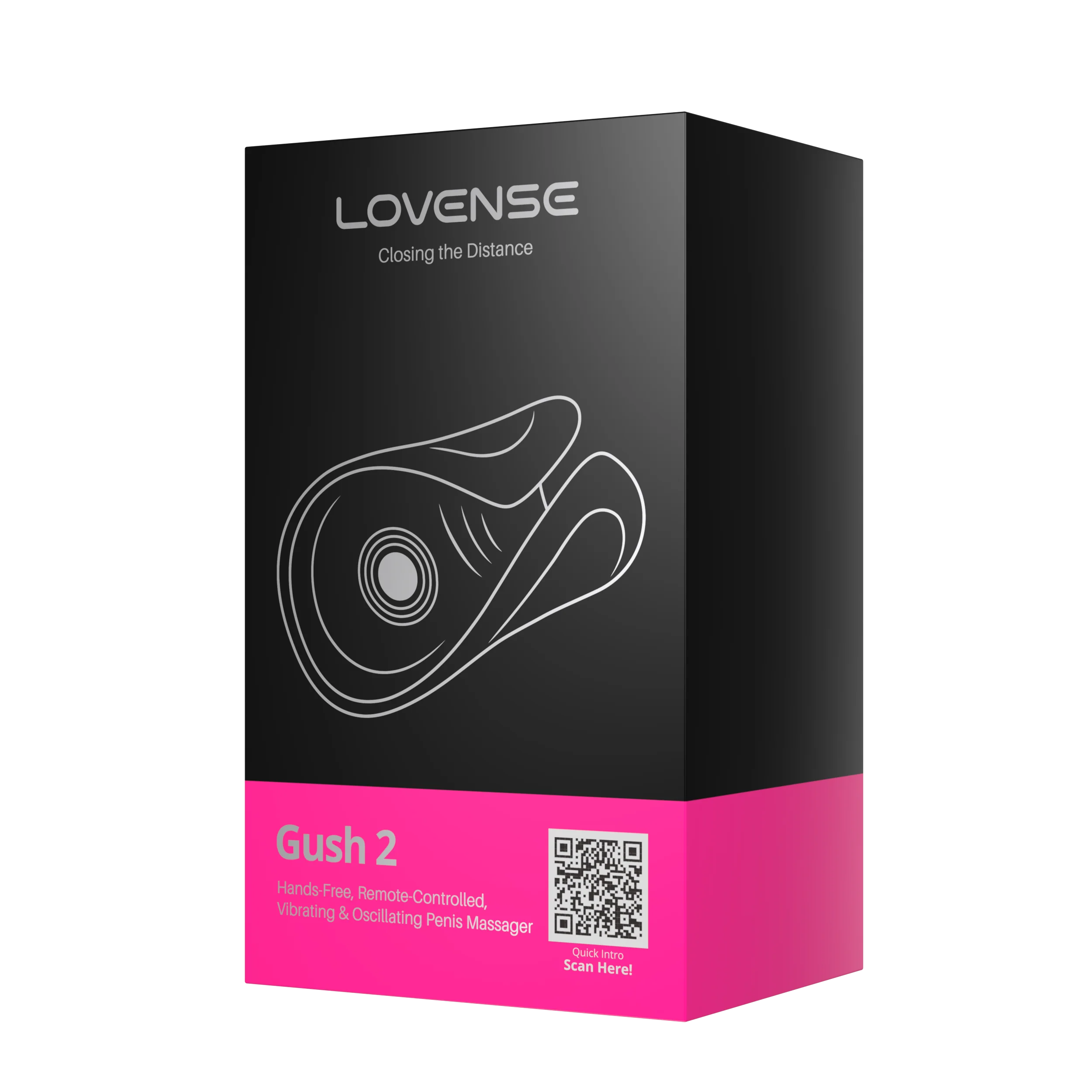 Lovense Gush 2 Remote-controlled Vibrating & Oscillating Penis Massager - Image 17